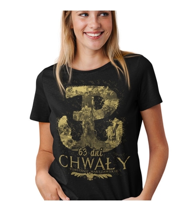 KOSZULKA DAMSKA 63 DNI CHWAŁY PW